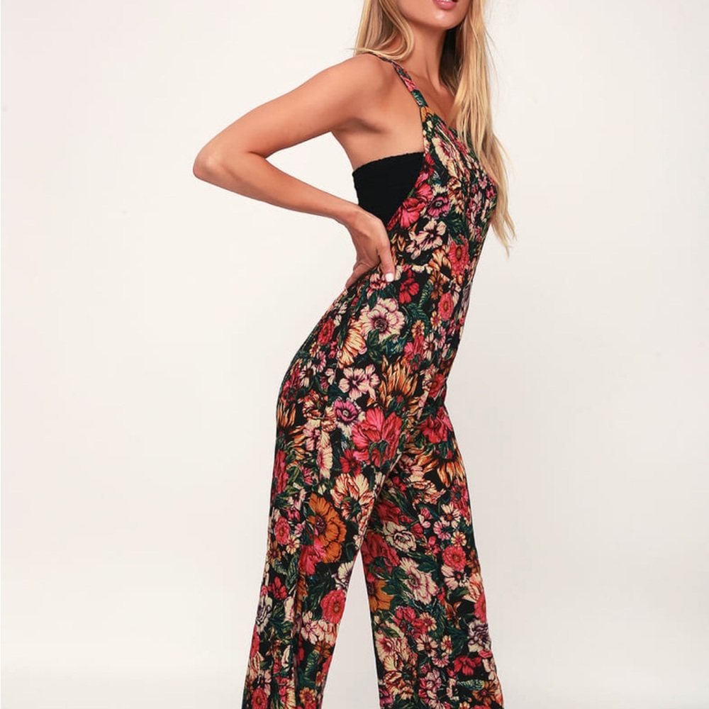 BillaBong Floral jumpsuit